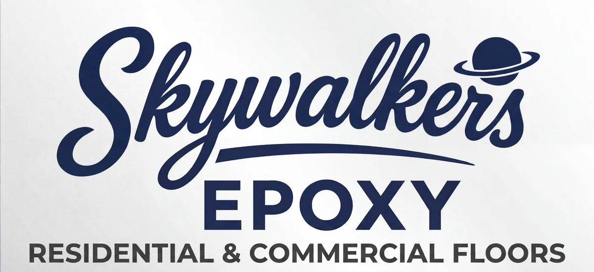 Skywalker’s Epoxy identity detail from sign artwork